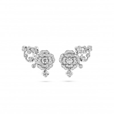 CHANEL BOUTON DE CAMÉLIA EARRINGS J12039